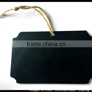 Wood Plant Name Tag With Hanging Rope thumbnail-2