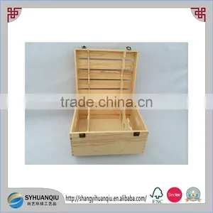 Wooden Wine Box, Plywood, MDF thumbnail-2