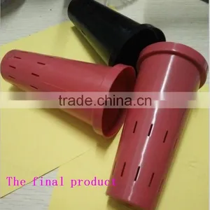 Custom Hydroponic Grow Systems Plastic Engraftment Basket Net Planting Pots thumbnail-1