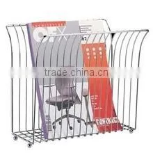 Metal Floor Standing Newspaper Racks thumbnail-6
