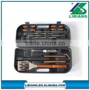 Hot Sale 16pcs Barbecue Tool Set With Carry Box thumbnail-1