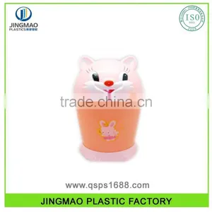 Unique Design Small Size Squirrel Shape Plastic Dustbin thumbnail-1