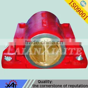 Customized Carbon Steel Metal Casting Bearing Block Made in China thumbnail-1