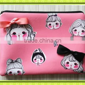 Neoprene Makeup Cosmetic Bag thumbnail-1