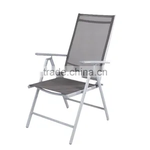 Garden Aluminium Folding Adjustable Chair thumbnail-1