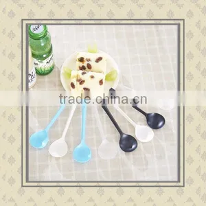 OEM Wholesale Food Grade PP Plastic Disposable Plastic Soup Ice Cream Spoons in Factory Price thumbnail-1