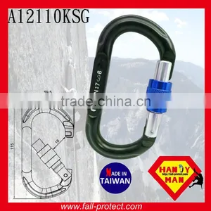 25KN O Type Mountain Rock Climbing Aluminum Carabiner For Rescue thumbnail-3