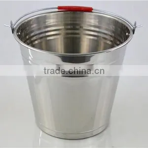 Stainless Steel Ice Bucket Water Bucket Pail Beer Bucket Wine Container Bar Suppliers Home Applicance thumbnail-1
