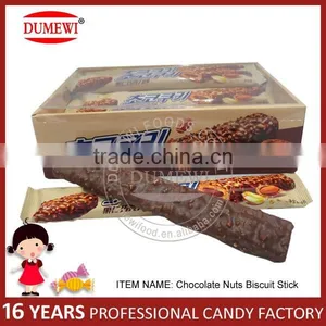 Delicious Center Filled Chocolate Nuts Biscuits Bar thumbnail-1