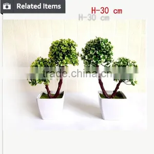 Indoor Artificial Desktop Decoration Pieces Small Fake Pot Plants thumbnail-6