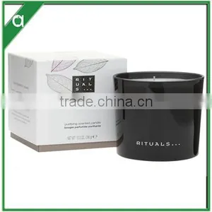 Spraying Multi Colored Scented Candle in Glass Jar With Private Logoand Gift Box thumbnail-3