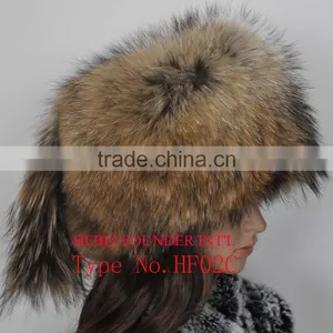 Geniue Raccoon Fur Davy Crocket Hats thumbnail-1