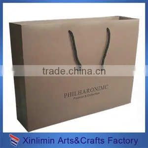 Custom Cotton Handle Strong Gift Shopping Paper Bags thumbnail-6