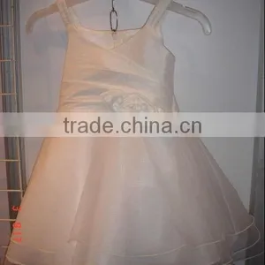 Baby Girl White Dress Sleeveless Dress thumbnail-1