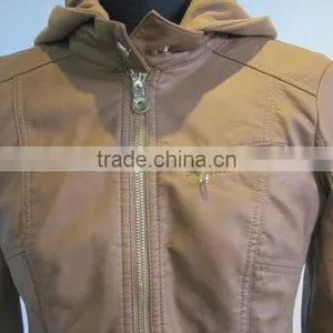 2016 Fashion Men Leather PU Genuine Cheap Faux Men Leather Jacket With High Quality For Men Leather Coat thumbnail-3