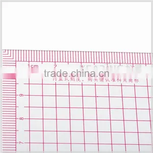 Kearing Soft Plastic Trasparent Sewing Quilting Ruler 110*150mm Built-in Calibration for Handicraft Pattern Making# 8010 thumbnail-4