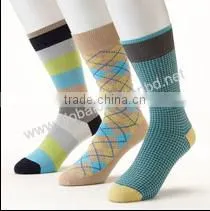 Men's High Knee Socks, Knitted High Quality Socks From Bangladesh S-006 thumbnail-1