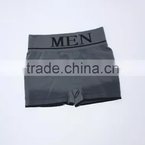 Gray Men Nylon Seamless Underwear thumbnail-1