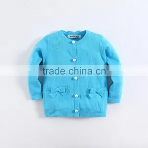 Baby Girl Sweater Cardigan Sweter Coat Knitted Pattern Child Sweater thumbnail-1