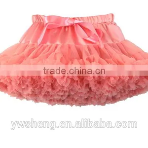 High Quality Baby Girls Fluffy Chiffon Pettiskirts Kids Tutu Skirts Children Short Pettiskirts thumbnail-6