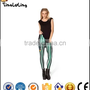 Hot Sexy Girl Photo Pantyhose Leggings Harry Potter Slytherin Leggings thumbnail-1