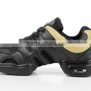 2013 Leather and Mesh High Quality Jazz Dance Sneaker thumbnail-1