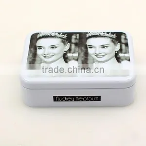 R1837H Manufacturer Square Tin Box Metal Storage Box Wholesale Gum Tin Box thumbnail-6