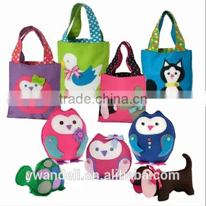 Poppet Bag, Adult Needle Craft Bag, DIY Felt Sewing Bag for Adult Kids Art Toy thumbnail-1
