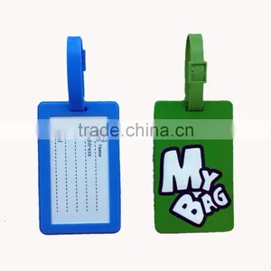 Pvc Luggage Tag Custom Baggage Tag Soft PVC Rubber Cartoon Tag thumbnail-2