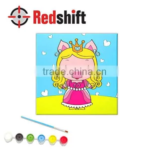 DIy Kit Toy do it Yourself Canvas Board Anim-Pal Princess Pig thumbnail-2
