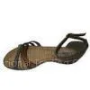 New Designs Comfortable 2.5cm Heels PU Beige / Camle / Grey / Brown Ladies Wedge Sandals thumbnail-1