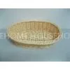 Oval Biege Poly Rattan Bread Basket Waterproof For Bakery Shop thumbnail-1
