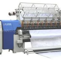 HC-128-3 High Speed Computerized Multi-needle Shuttle Mattress Machine thumbnail-1