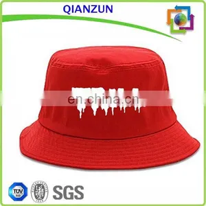 How Bucket Hat To Make/Plain White Cotton Bucket Hat thumbnail-4