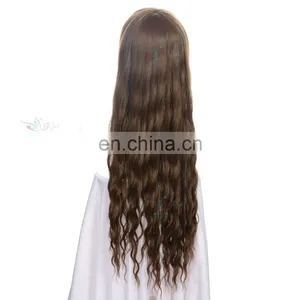 Styler Brand Long Cosplay Wigs 100% Polyester Brazilian Hair Wig for Women, Jewish Wig thumbnail-2
