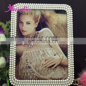 A9072 Genuine Pearl Design Wedding Photo Frame thumbnail-1