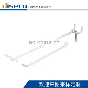 Metal Hanging Hooks/dispaly Double Hooks With Price Tag Holder thumbnail-5
