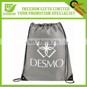 Advertising Logo Branded Polyester Cinch Bag thumbnail-1