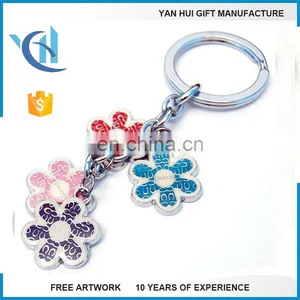 Fashion Promotional Gift Keycahin Series Colours Mini Metal Bag Heart Creative Charm Keychain thumbnail-2