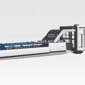 Fully Automatic Corrugated Paper Producing Corrugated and Cardboard Paper Gluing Machine thumbnail-1