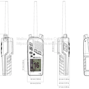 JRC JHS-207 Two-way VHF Radiotelephone thumbnail-5