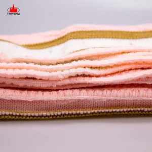 Super Soft Chevron Zigzag Print Muslin New Born Baby Blankets thumbnail-5