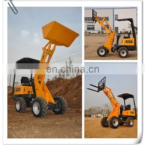 Farm Machinery Mini Wheel Tractor Loader thumbnail-4