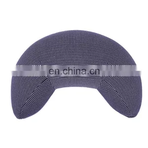 Factory Price Blue Good Neck Protection C Shape Multi Functional Pillow Soft Waist Cushion With Food Grade Polystyrene Filling thumbnail-2
