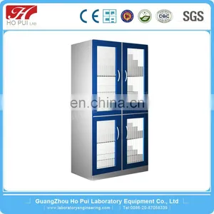 Large Pharmacy Medicine Cabinet Cabinet Floor Standing Pharmacy Medicine Cabinet With Aluminum And Wood thumbnail-6