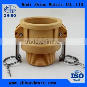 Type B Female Coupler x Male NPT Camlock Coupler thumbnail-4