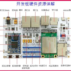 MT7688AN/MT7628NN WiFi ModuleIOT Getway Development Motherboard Serial Transmission 4G to WiFi thumbnail-2