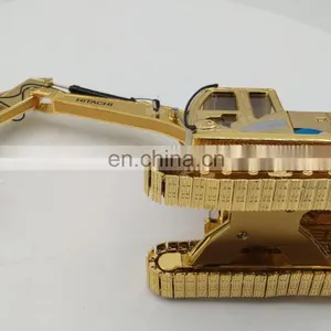 Tungsten Excavator Gold Toy Vehicle Sinker MINI Car MODEL thumbnail-2