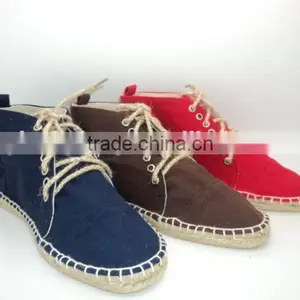2016 Most Fashion Shoe Handmade Canvas Shoe Espadrille thumbnail-1