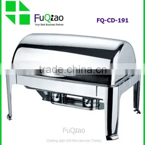 Good Suppliers 4-Quart Heavy Duty Professional Stainless Steel Hotel Chafing Dish thumbnail-5